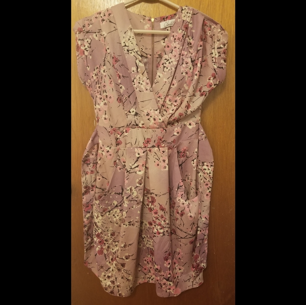 Cherry Blossom Print dress